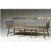 Image 1 : Federal Painted and Decorated Three-Chair Arrow-Back Settee Probably New England, Second Quart...