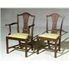 Image 1 : Assembled Set of Six Chippendale Mahogany Dining Chairs Southern, Possibly Virginia, Circa 178...