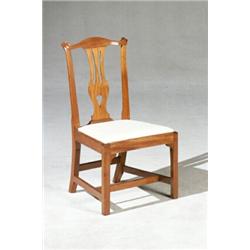 Property from a Washington, DC Collection Chippendale Mahogany Side Chair Massachus...