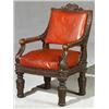 Image 1 : Renaissance Revival Carved Oak 'House of Representatives' Armchair Attributed to Bembe & Kimme...