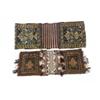 Image 1 : Property from the Estate of Ute Ilse Weatherall Two Turkoman Saddle Bags Circa 1950...