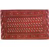 Image 1 : Property from the Estate of Stephen G. Glazer Turkoman Rug Post 1950 Red ground...