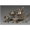 Image 1 : Gorham Sterling Five-Piece Coffee and Tea Service Providence, First Half 20th Century In th...