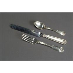 Property from a Washington, DC Collector Tiffany & Co. Sterling Flat Table Service ...