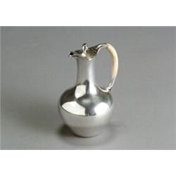 Danish Sterling Carafe Cohr, Copenhagen, Retailed by Cartier, Second Quarter 20th Century S...