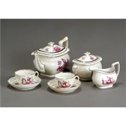 Property of Various Owners Staffordshire Transfer Printed Tea Set Second Quarter 19...