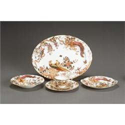 Royal Crown Derby 'Old Avesbury' Dinner Service Modern Consisting of: 8 Dinner plates...