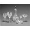 Image 1 : Property from a Washington, DC Collector Baccarat Cut Glass Stem Table Service Lagn...