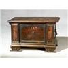 Image 1 : Property from a Local Foundation Italian Baroque Style Walnut Small Cassone Made Fr...