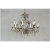 Image 1 : Venetian Rococo Style Beaded Glass Twelve-Light Chandelier Early 20th Century Lacking so...