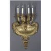 Image 1 : Continental Neoclassical Style Four-Light Wall Sconce 20th Century Height: 25-1/2 in (64.8...