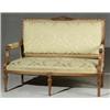 Image 1 : Louis XVI Style Beechwood CanapT First Quarter 20th Century Height: 39 in (99 cm); Lengt...