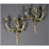 Image 1 : Set of Four Louis XV Style Ormolu Three-Light Bras de LumiFre First Quarter 20th Century<br...