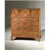 Image 1 : Property of a Local Collector George III Style Walnut Slant-Front Bureau 19th Centu...