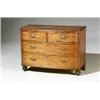 Image 1 : Regency Mahogany Bow-Front Chest of Drawers Early 19th Century Top with water stains; some...