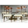 Image 1 : Set of Four Regency Mahogany Side Chairs Circa 1815 Each rear seat rail stamped C*P. Two wi...
