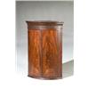 Image 1 : George III Mahogany Hanging Corner Cupboard Probably Irish, Circa 1790 With Copplestone, Un...