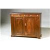 Image 1 : Regency Mahogany Side Cabinet First Quarter 19th Century One door lacking pull; repair to o...
