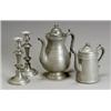 Image 1 : Property of Various Owners Group of Four American Pewter Table Articles Consisting...