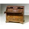 Image 1 : Chippendale Cherry Slant-Front Desk Massachusetts, Circa 1770-1790 The interior fitted with...