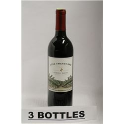 3 BOTTLES OF ACRE TWENTY-ONE HARVEST BLEND 2012