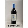 Image 1 : 3 BOTTLES OF MIDDLE SISTER CALIFORNIA MERLOT