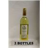 Image 1 : 3 BOTTLES OF GALLO FAMILY CHARDONNAY WHITE WINE