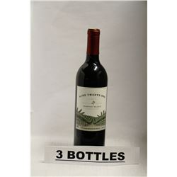 3 BOTTLES OF ACRRE TWENTY-ONE HARVEST BLEND RED