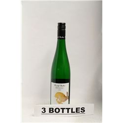3 BOTTLES OF RUDOLF MULLER RIESLING 2013 WHITE