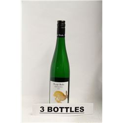 3 BOTTLES OF RUDOLF MULLER RIESLING 2013 WHITE