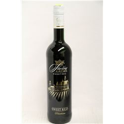 750ML BOTTLE OF STARLING CASTLE SWEET RED WINE