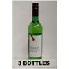 Image 1 : 3 BOTTLES OF THE BISHOP RIESLING WHITE WINE