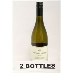 2 BOTTLES OF TINHORN CREEK CHARDONNAY 2012