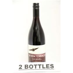 2 BOTTLES OF SEVEN TERRACES PINOT NOIR 2008 RED