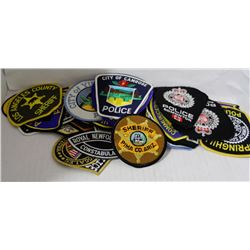COLLECTION OF OLD POLICE SHOULDER FLASHES