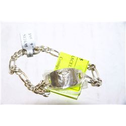 STERLING SILVER BRACELET 9"