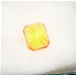 EMERALD CUT YELLOW SAPPHIRE