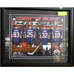EDMONTON OILERS HEMSKY, UNREINER, GOIRON, &