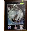 Image 1 : OILERS 10TH ANNIVERSARY FRAMED POSTER