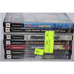 BUNDLE OF PS2 GAMES