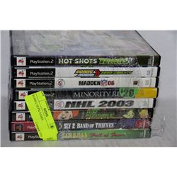 BUNDLE OF PS2 GAMES