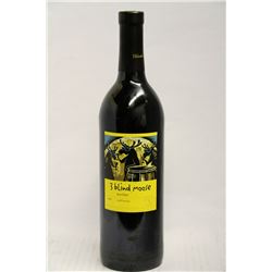750ML BOTTLE OF 3 BLIND MOOSE MERLOT 2011 RED WINE