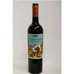 750ML BOTTLE OF THE USUAL SUSPECT CABERNET