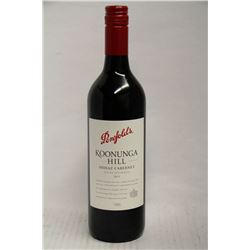 750ML BOTTLE OF PENFOLDS SHIRAZ CABERNET 2012