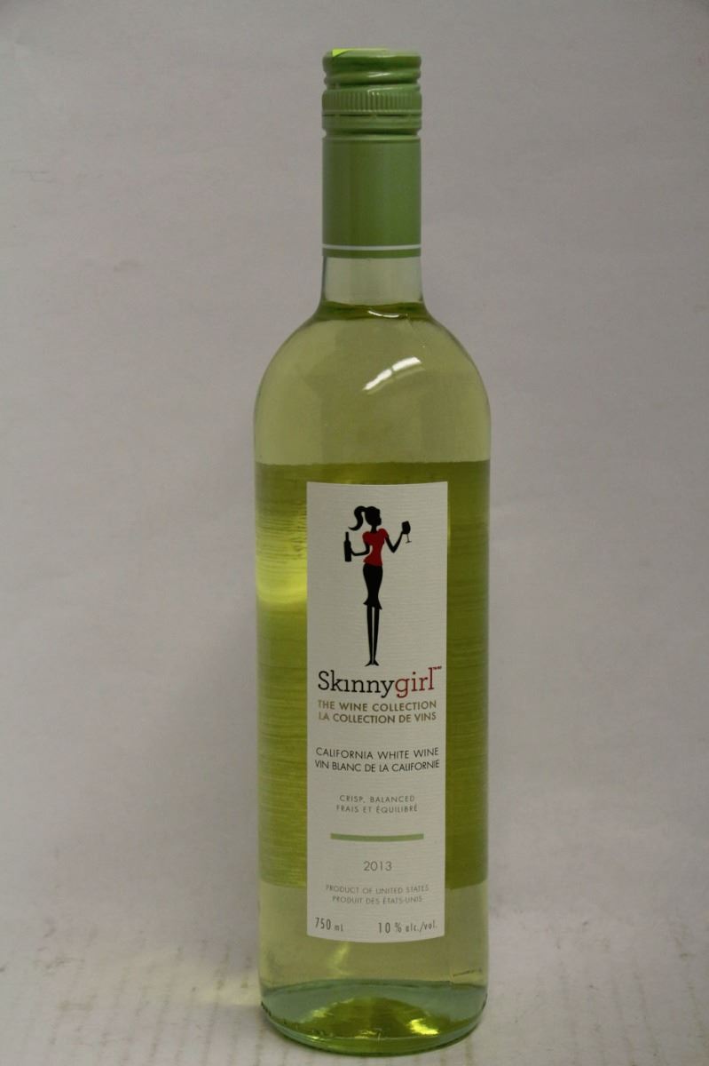 750ML BOTTLE OF SKINNY GIRL CALIFORNIA WHITE WINE
