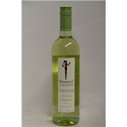 750ML BOTTLE OF SKINNY GIRL CALIFORNIA WHITE WINE