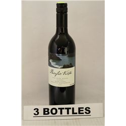 3 BOTTLES OF PACIFIC VISTA RED WINE BLEND 2012