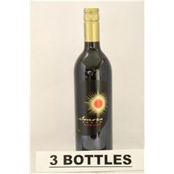 3 BOTTLES OF SONORA RANCH MERLOT RED WINE