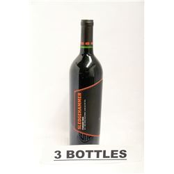 3 BOTTLES OF SLEDGEHAMMER FORGED RED 2011 RED WINE