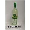 Image 1 : 3 BOTTLES OF BAREFOOT  SAUVIGNON BLANC WHITE WINE